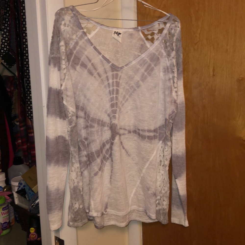 Long sleeve blouse